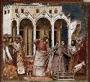 Expulsion of the Money-changers from the Temple, GIOTTO di Bondone